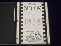 1938 THE STATOR CORNING FREE ACADEMY SENIOR CLASS YEARBOOK - YB 19