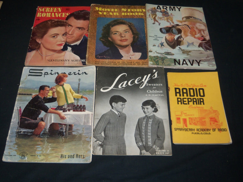 ASSORTED MAGAZINES & PERIODICALS CLEARANCE LOT OF 34 - O 2984
