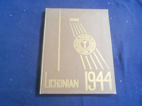 1944 LICHONIAN LONG ISLAND COLLEGE OF MEDICINE YEARBOOK - NEW YORK - YB 2853