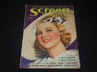 1935 JUNE SCREEN ROMANCES MAGAZINE - JEAN MUIR COVER - E 16339