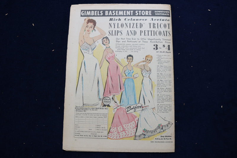 1955 FEBRUARY 6 SCREEN RADIO TELEVISION MAGAZINE - TAINA ELG COVER - E 23114