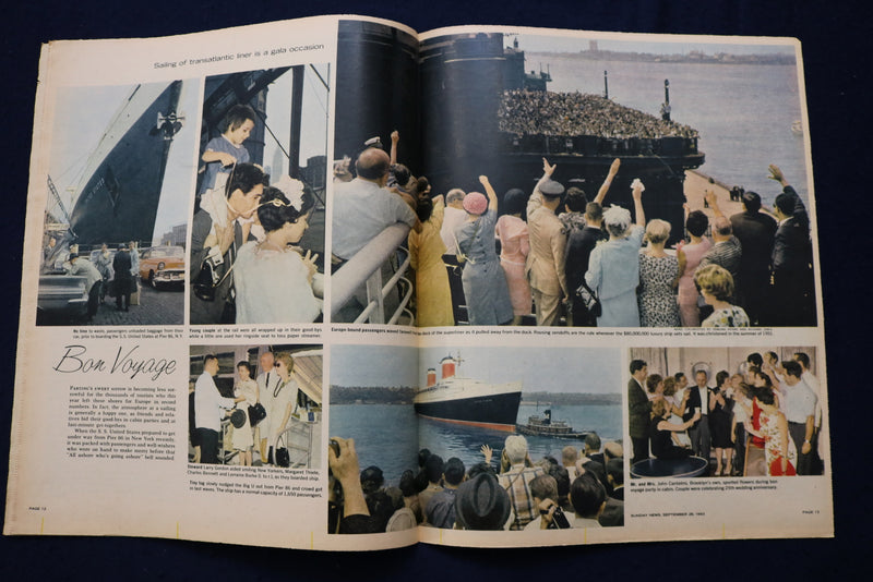 1963 SEP 29 SUNDAY NEWS COLOROTO MAGAZINE - RICK JASON - N.Y. YANKEES - E 23198