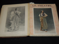 1900 JANUARY-JUNE LE THEATRE MAGAZINE BOUND VOLUME - 12 ISSUES - KD 2657B