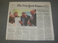 2019 JULY 16 NEW YORK TIMES - PRESIDENT STEPS UP ATTACK ON FOUR CONGRESSWOMEN
