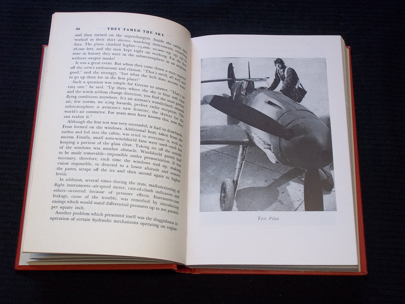 1947 THEY TAMED THE SKY HARDCOVER BOOK BY DOUGLAS INGELLS - KD 7609