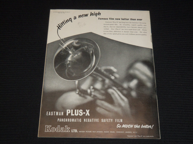 1956 MAY 24 KINEMATOGRAPH WEEKLY MAGAZINE - SUSAN HAYWARD COVER - E 13527
