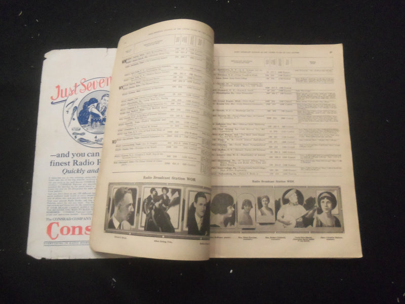 1926 FALL RADIO REVIEW & RADIO LISTENERS' GUIDE AND CALL BOOK MAGAZINE - B 433V
