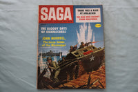 1959 JULY SAGA MAGAZINE - BLOODY DAYS OF GUADALCANAL COVER - E 26646