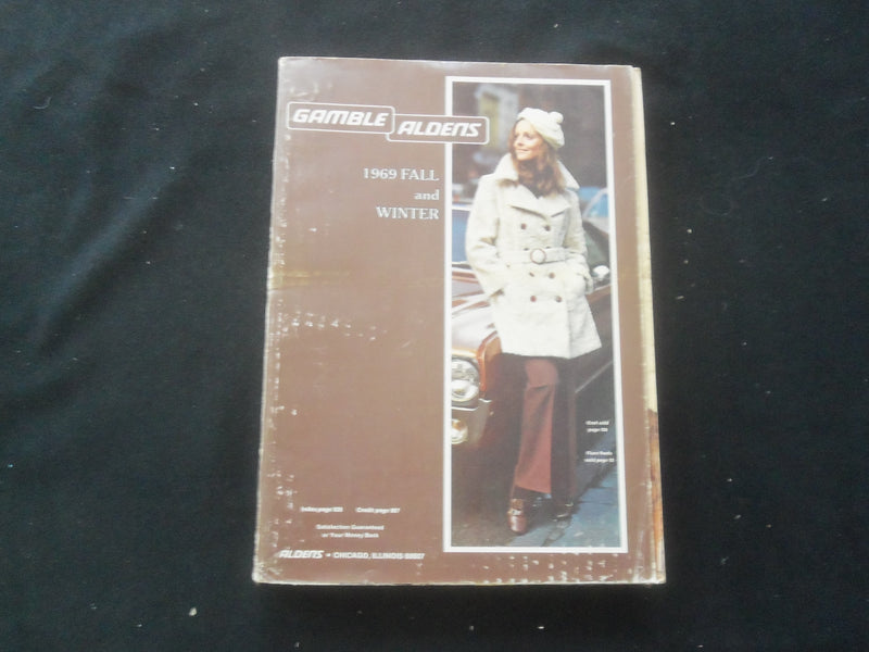 1969 FALL AND WINTER GAMBLE ALDENS CATALOG - GREAT FASHION - R 91A
