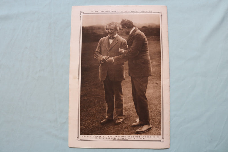 1915 MAY 27 NEW YORK TIMES MID-WEEK PICTORIAL - L'ENTENTE CORDIALE - NP 9138