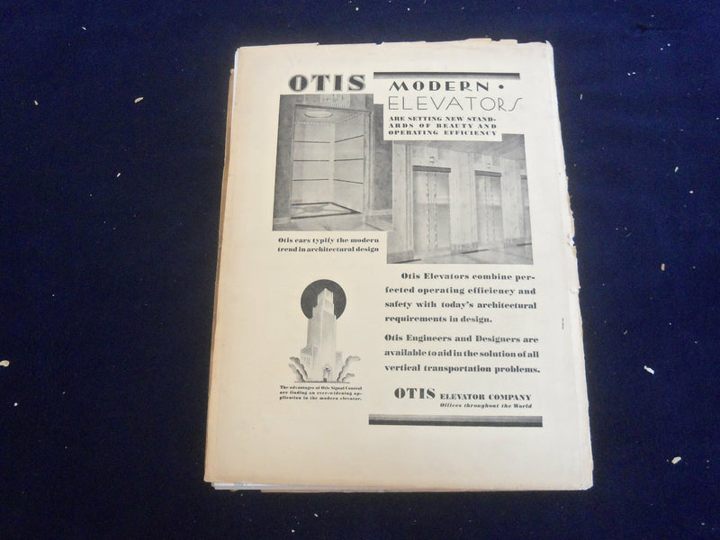 1931 MARCH THE ARCHITECT MAGAZINE - NICE COVER, MANY PLATES & PHOTOS - ST 7287