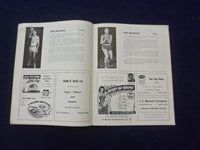1954 KENTUCKIANA ALL-STAR BASKETBALL SERIES PROGRAM - FRANK RAMSEY - SP 5454N