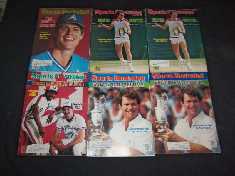 1983 SPORTS ILLUSTRATED MAGAZINE - LOT OF 48 - O 3067