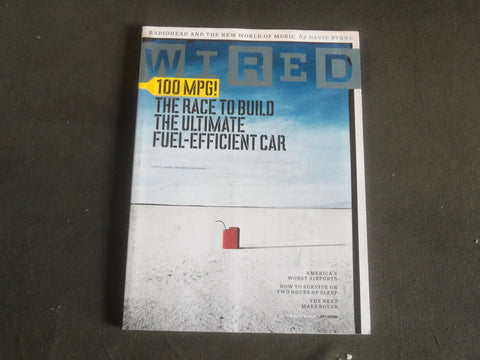 2008 JANUARY WIRED MAGAZINE - BUILD THE ULTIMATE FUEL-EFFICIENT CAR - B 5340N