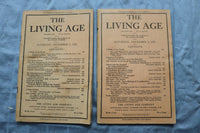 1922-1923 THE LIVING AGE MAGAZINE - LOT OF 13 - O 3896