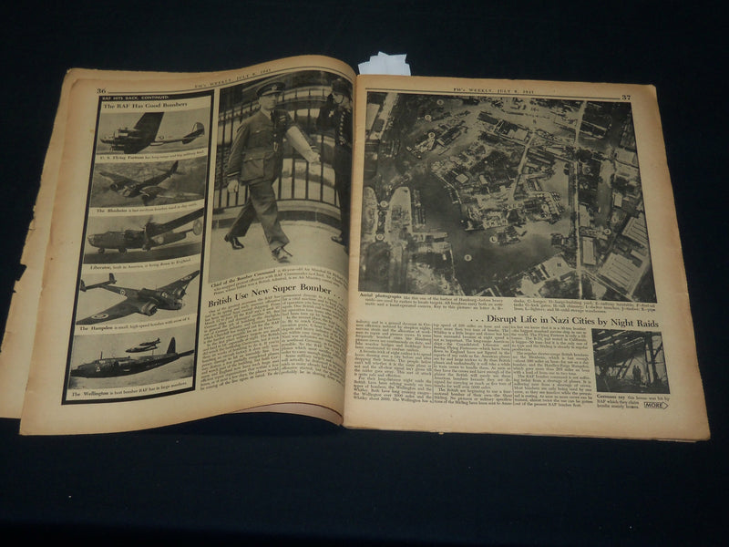 1941 JULY 6 PM'S WEEKLY NEWSPAPER SECTION 2 - CHUCK DRESSEN COVER - NP 4924