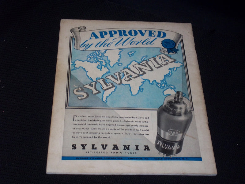 1939 OCTOBER RADIO-CRAFT MAGAZINE VERY NICE COVERS & ADS - E 415