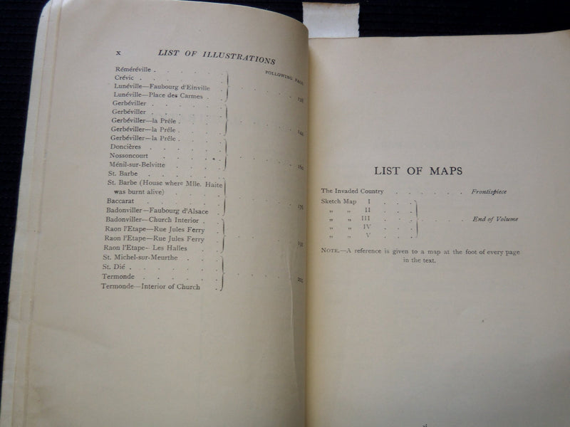1917 THE GERMAN TERROR IN FRANCE SOFTCOVER BOOK BY ARNOLD J. TOYNBEE - J 7244