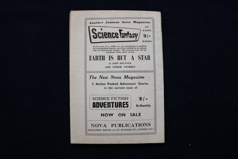 1958 JUNE NEW WORLDS SOFTCOVER DIGEST MAGAZINE - VOLUME 24, NUMBER 72 - K 436