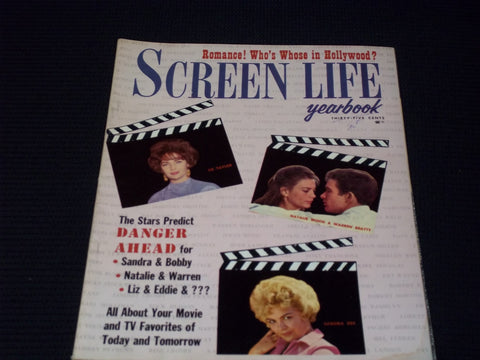 1962 SCREEN LIFE YEARBOOK MAGAZINE - NATALIE WOOD WARREN BEATTY - E 13718
