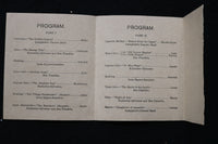 1910 JUNE 28 THE TEMPLE TRIO CONCERT COMPANY PROGRAM - K 1817
