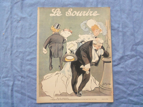 1903 MAY 9 LE SOURIRE MAGAZINE - ILLUSTRATED COMEDY - FRENCH TEXT - SP 4865N