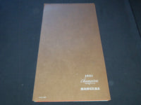 1951 CHAMPION SELECTION HANGERS CALENDAR SALESMAN SAMPLE SHEETS BOOK - C 18