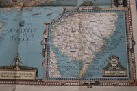 1939 THE REACHES OF NEW YORK CITY FOLDING MAP - K 3207