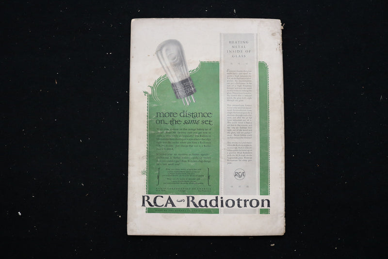 1927 JANUARY RADIO MAGAZINE - GREAT FRONT COVER - E 11159