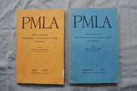 1952-1954 PMLA PUBLICATIONS - LOT OF 6 - O 3891
