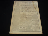 1850 OCTOBER 12 BOSTON MUSEUM NEWSPAPER - JENNY LIND - ANN SNELLING - NP 9050
