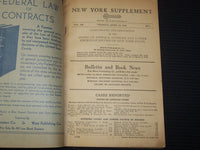 1935 NEW YORK SUPPLEMENT NATIONAL REPORTER LOT OF 4 ISSUES - O 3074B