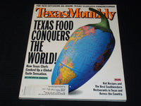 1996 FEBRUARY TEXAS MONTHLY MAGAZINE - GLOBAL TASTES FRONT COVER - E 7508
