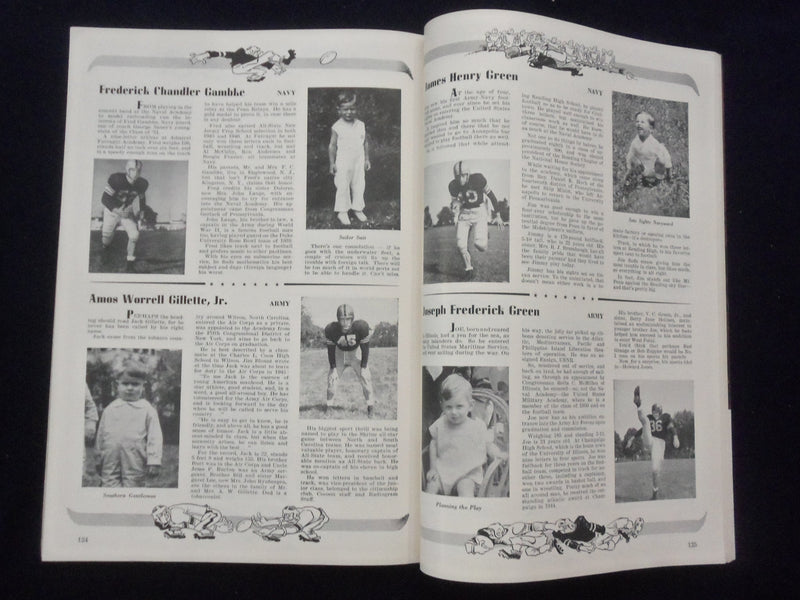 1948 NOVEMBER 27 ARMY-NAVY FOOTBALL PROGRAM-MUNICIPAL STADIUM PHILADELPHIA-K 119