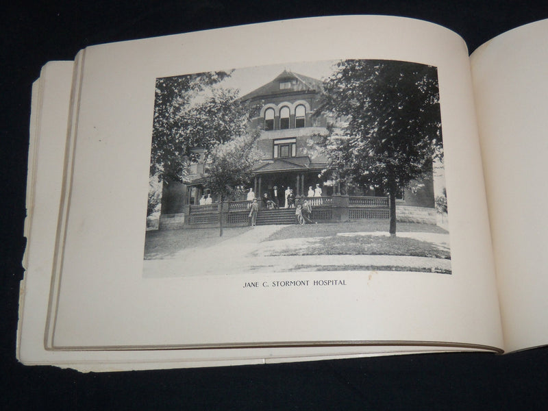 1899 GLIMPSES OF TOPEKA BOOK PUBLISHED BY CHAS B. ARMSTRONG - J 8638