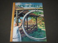 1953 AUGUST 22 NEW YORKER MAGAZINE FRONT COVER ONLY - GREAT ART FOR FRAMING