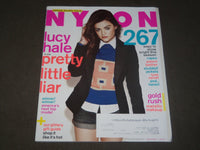 2013 JANUARY NYLON MAGAZINE - LUCY HALE COVER - FASHION - B 4181