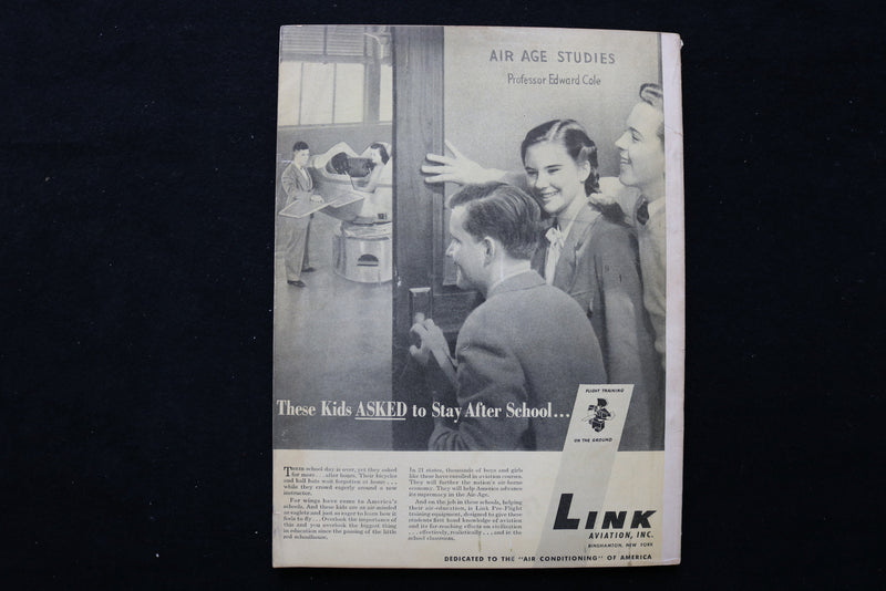 1957 OCTOBER AIR TRAILS MAGAZINE - RADIO-CONTROLLED STINSON 150 COVER - SP 4184C