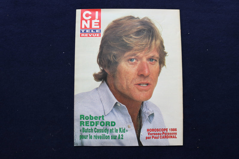 1985 DEC 26 CINE TELE REVUE MAGAZINE - CLARK GABLE-VIVIAN LEIGH COVER - E 11971