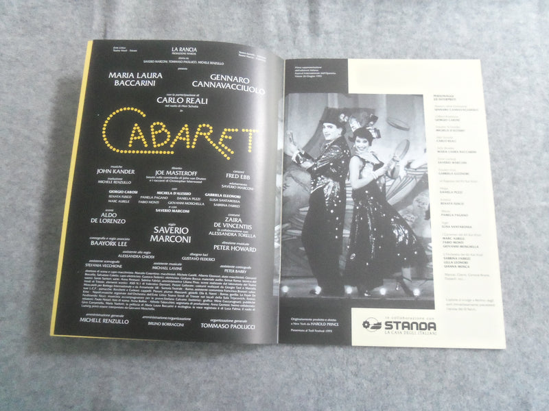 1993 CABARET INTERNATIONAL OPERETTA FESTIVAL PROGRAM - ITALIAN - J 7652