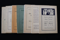 1925-1926 ROOSEVELT JUNIOR HS OUTLOOK MAGAZINE- GERMANTOWN, PA- LOT OF 7- K 2443