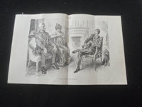 1914 OCTOBER 8 LIFE MAGAZINE - PUTTING IT UP TO FATHER - L 760B