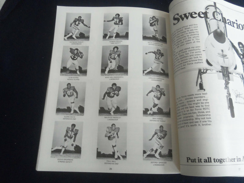 1975 NOV 8 MEAC-SWAC SHOWDOWN PROGRAM -HOWARD UNIV VS SOUTHERN UNIV - SP 1214D