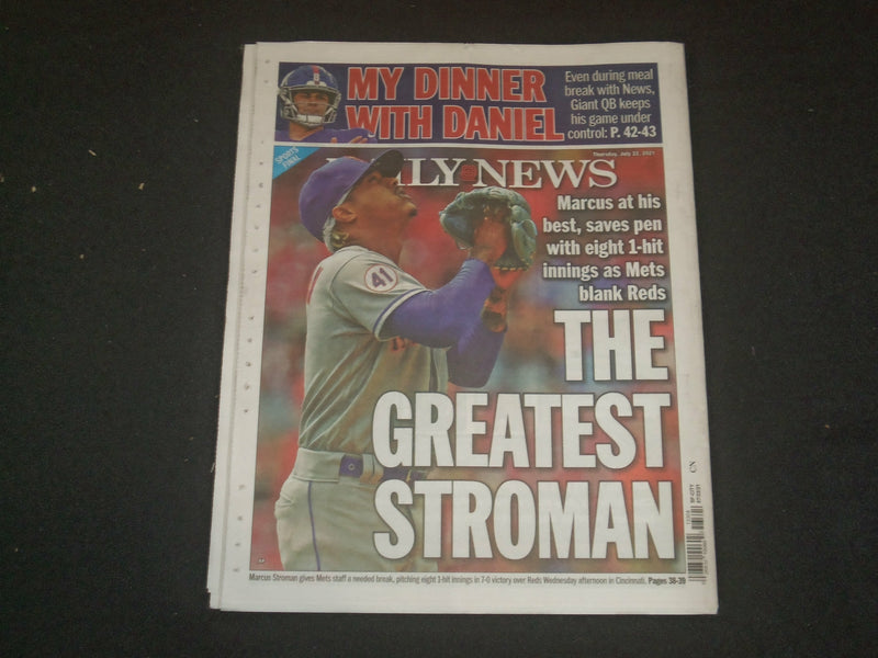 2021 JULY 22 NEW YORK DAILY NEWS NEWSPAPER - NYC TRANSIT CUTS COMING