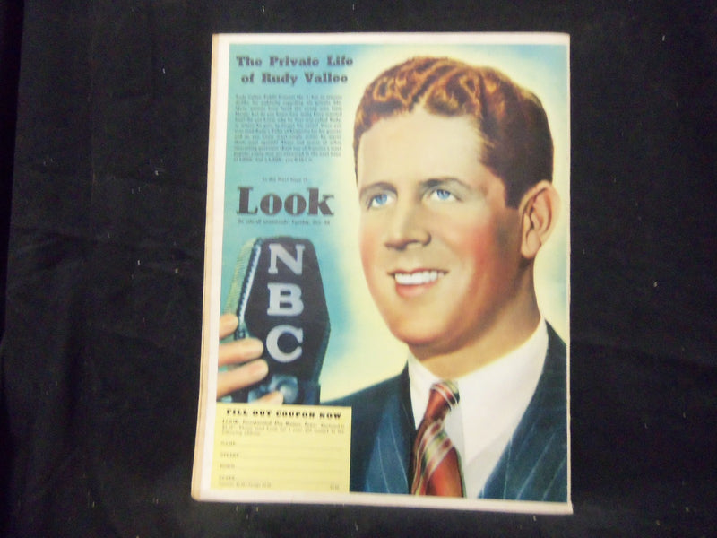 1937 OCTOBER 26 LOOK MAGAZINE - GREAT PHOTOS & ADS - ST 1407