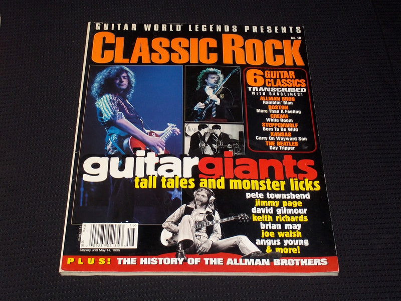 GUITAR WORLD LEGENDS CLASSIC ROCK MAGAZINE - GUITAR GIANTS - E 7169