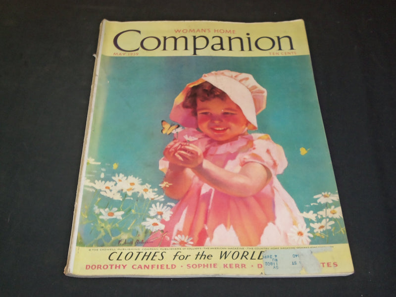 1939 MAY WOMAN'S HOME COMPANION MAGAZINE - ILLUSTRATED COVER - SP 7005