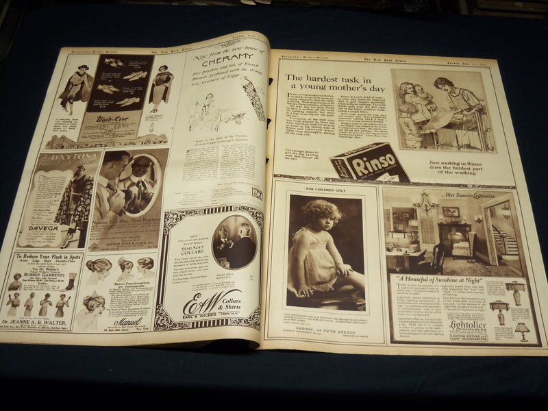 1922 JUNE 11 NEW YORK TIMES PICTURE SECTION - COLUMBIA UNIVERSITY - NT 8864