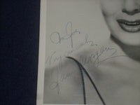 JANE MORGAN AUTOGRAPHED PHOTOGRAPH - J 6032