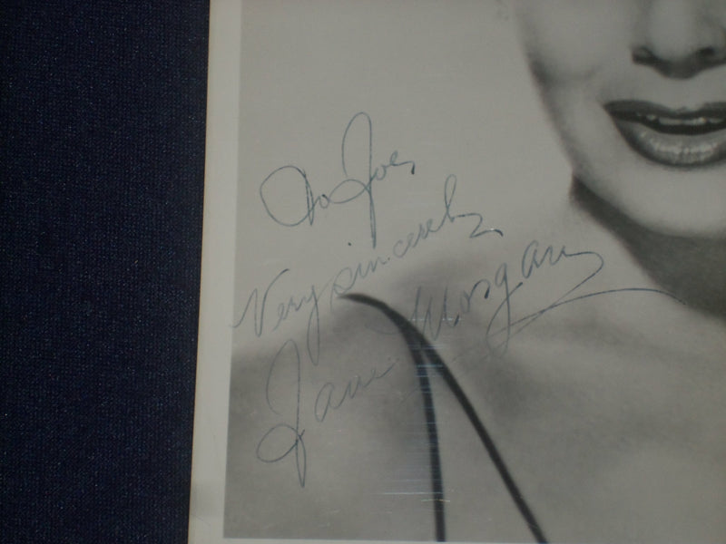 JANE MORGAN AUTOGRAPHED PHOTOGRAPH - J 6032